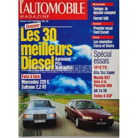 Automobile Magazine Novembre 1992