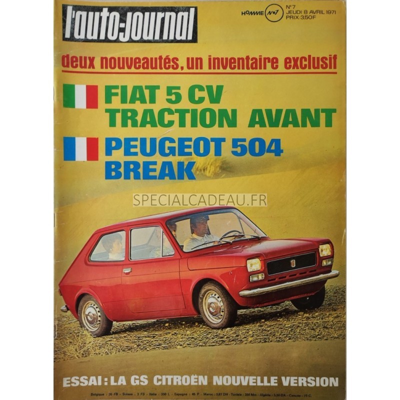 Auto Journal Avril 1971