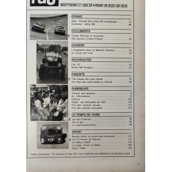 Auto Journal Avril 1971