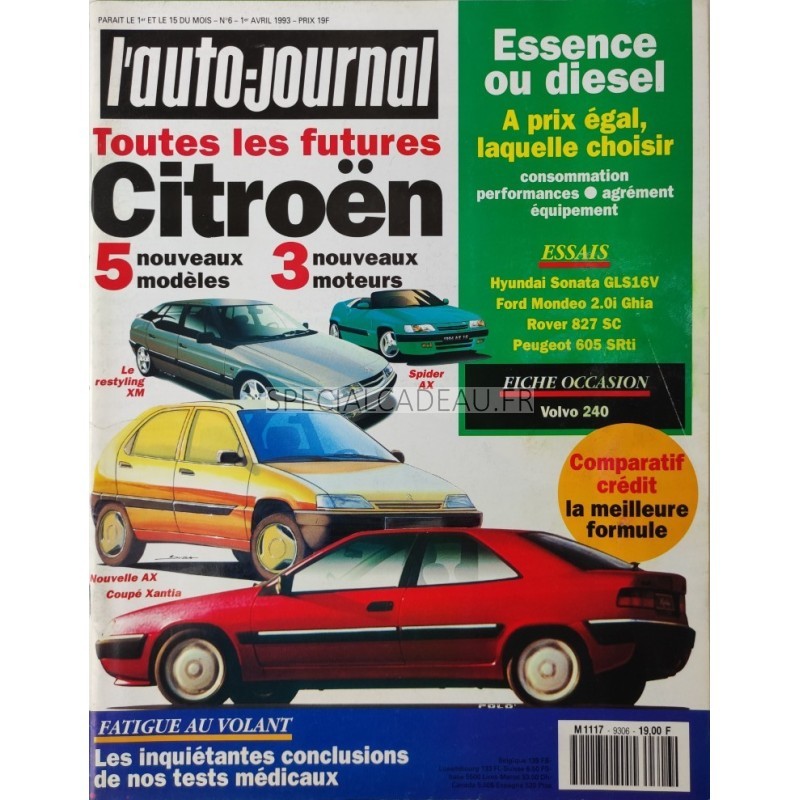 Auto Journal Avril 1993