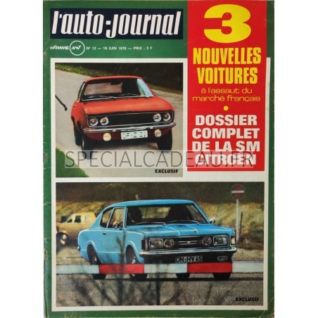 Auto Journal Juin 1970