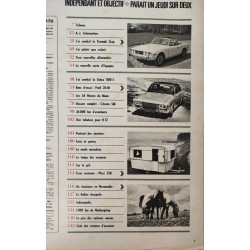 Auto Journal Juin 1970