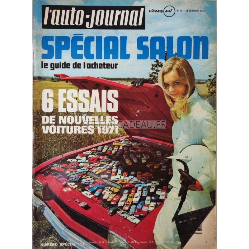 Auto Journal Spécial salon Septembre 1970