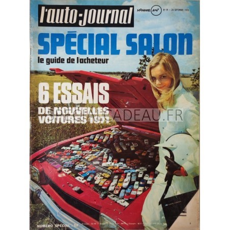 Auto Journal Spécial salon Septembre 1970