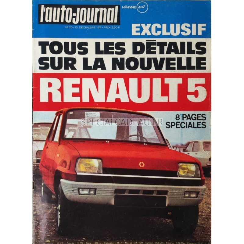 Auto Journal Décembre 1971