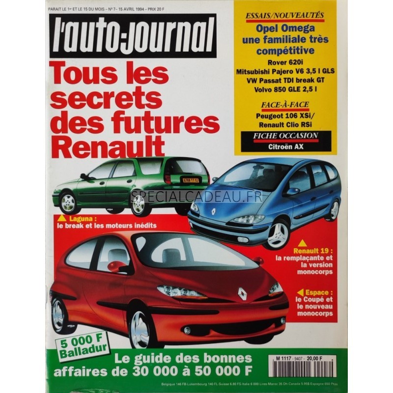 Auto Journal Avril 1994