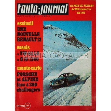 Auto Journal Janvier 1970