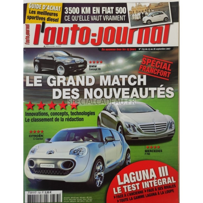 Auto Journal Septembre 2007