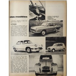 Action Automobile Spécial Salon Octobre 1963