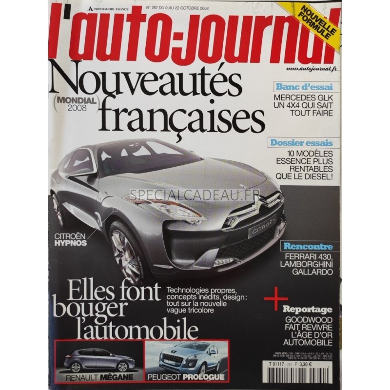 Auto Journal Octobre 2008
