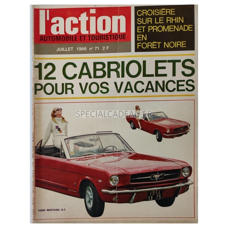 Action Automobile Juillet 1966