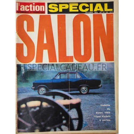 Action Automobile Spécial Salon Octobre 1965