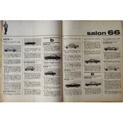 Action Automobile Spécial Salon Octobre 1965