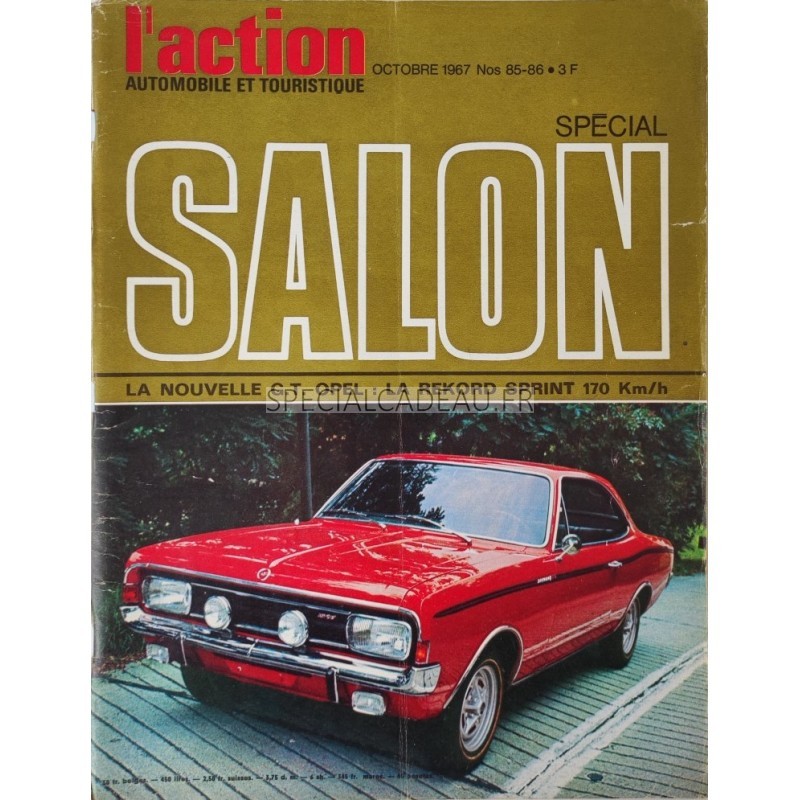 Action Automobile Spécial Salon Octobre 1967