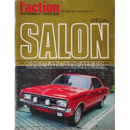 Action Automobile Spécial Salon Octobre 1967