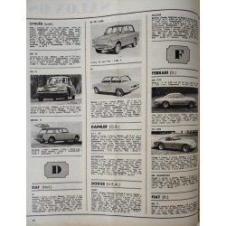 Action Automobile Spécial Salon Octobre 1967