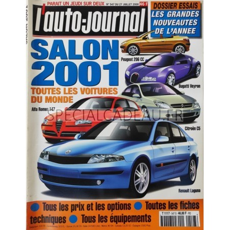 Auto journal Salon 2001
