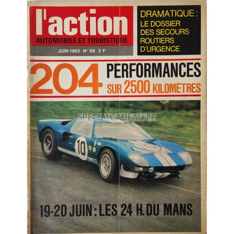 Action Automobile Juin 1965