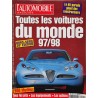 Automobile Magazine toutes les voitures du monde 1997/1998