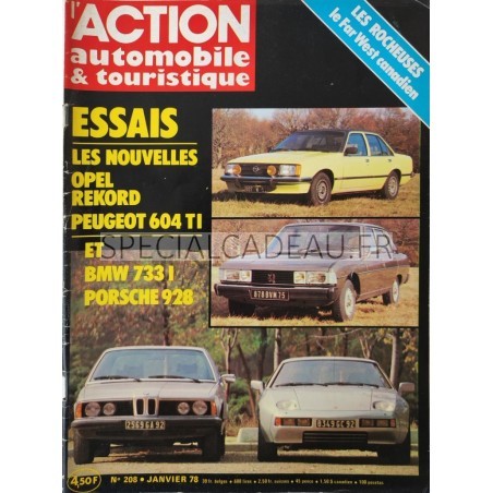 Action Automobile Janvier 1978