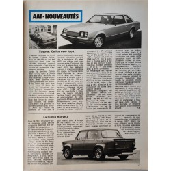 Action Automobile Janvier 1978