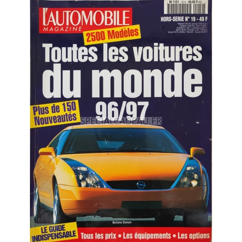 Automobile Magazine Toutes les voitures du monde 1996 / 1997