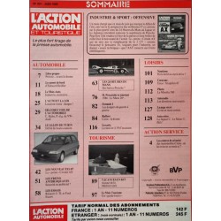 Action Automobile Juin 1986