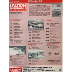 Action Automobile Mars 1986