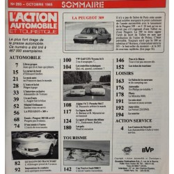Action Automobile Octobre 1985