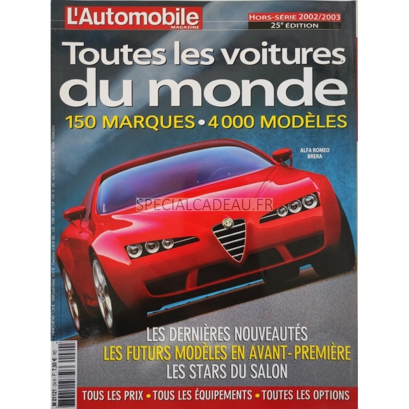 Automobile Magazine Toutes les voitures du monde 2002 / 2003