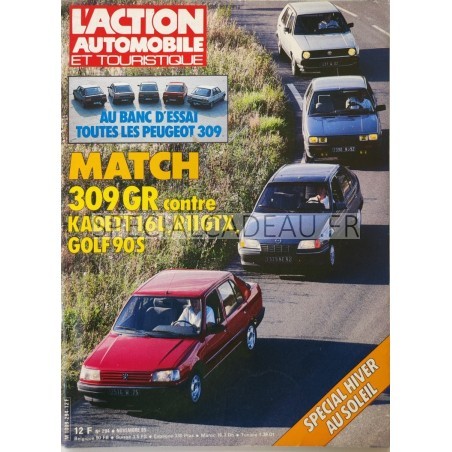 Action Automobile Novembre 1985