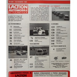 Action Automobile Novembre 1985