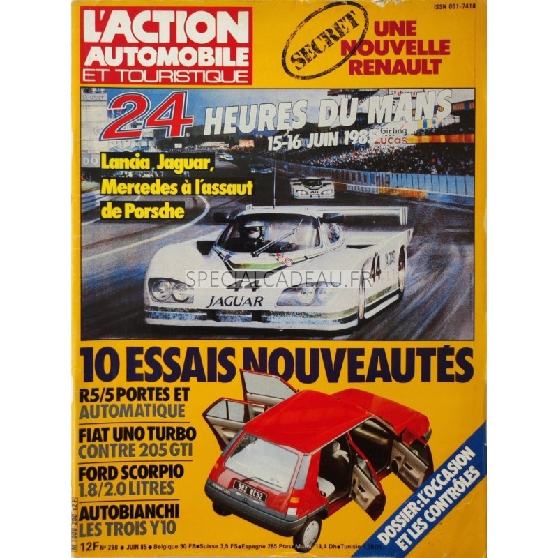 Action Automobile Juin 1985