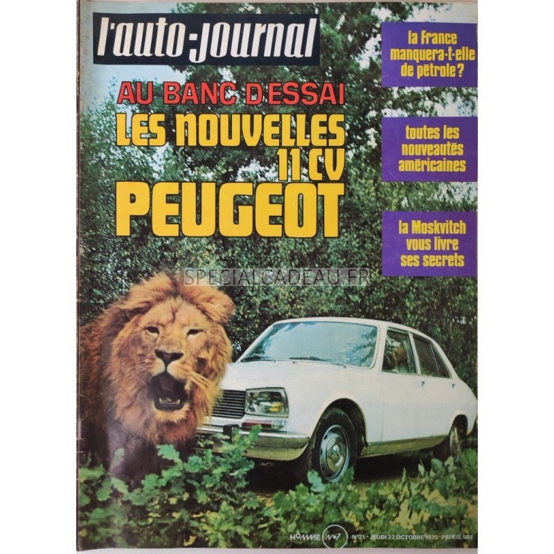 Auto Journal Octobre 1970