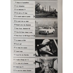 Auto Journal Octobre 1970