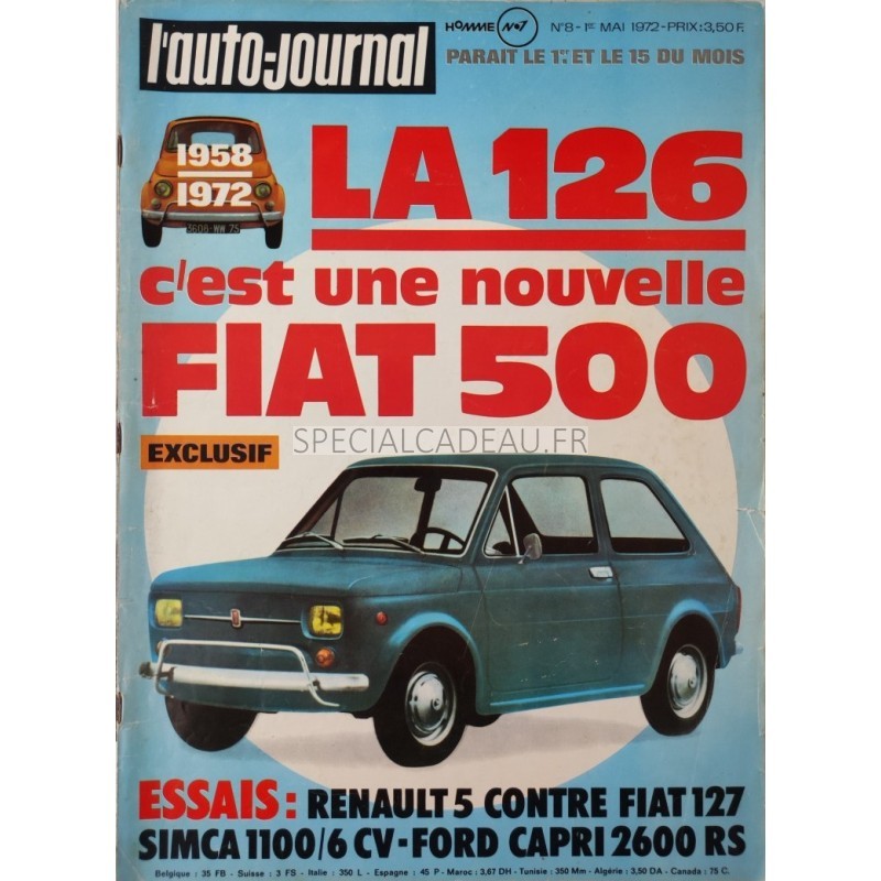 Auto Journal Mai 1972