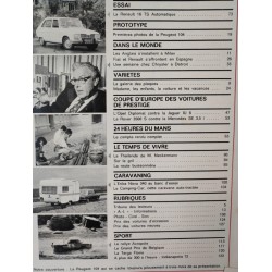 Auto Journal Juin 1972