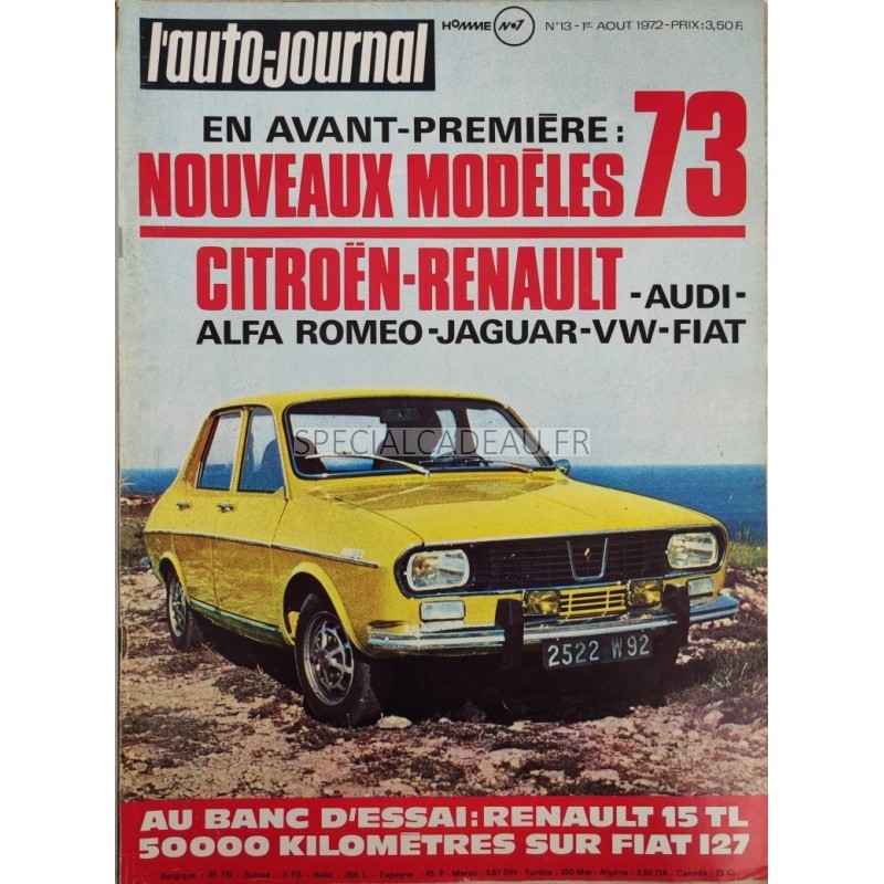 Auto Journal Août 1972
