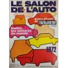 Auto Journal Salon de l'auto Septembre 1972