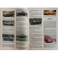 Auto Journal Salon de l'auto Septembre 1972
