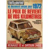 Auto Journal Janvier 1972