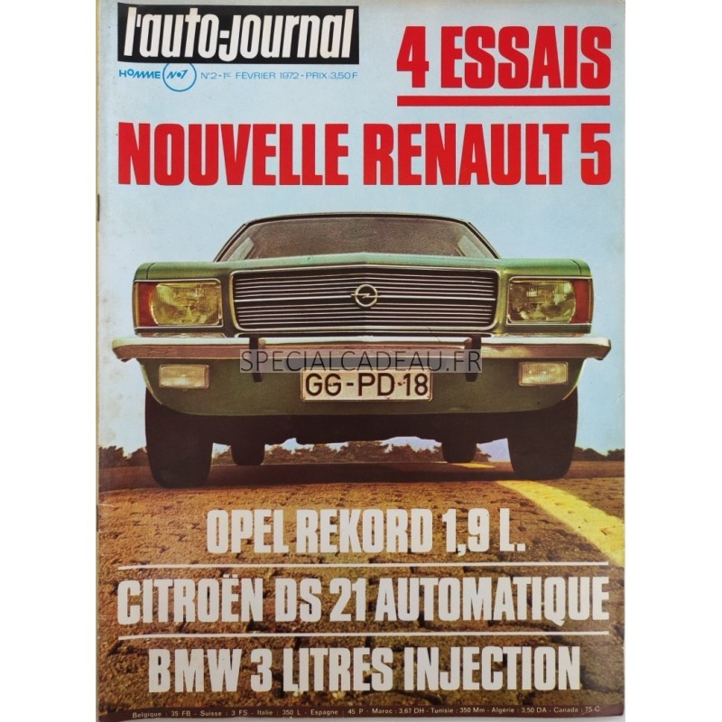 Auto Journal Février 1972