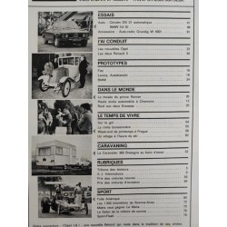Auto Journal Février 1972