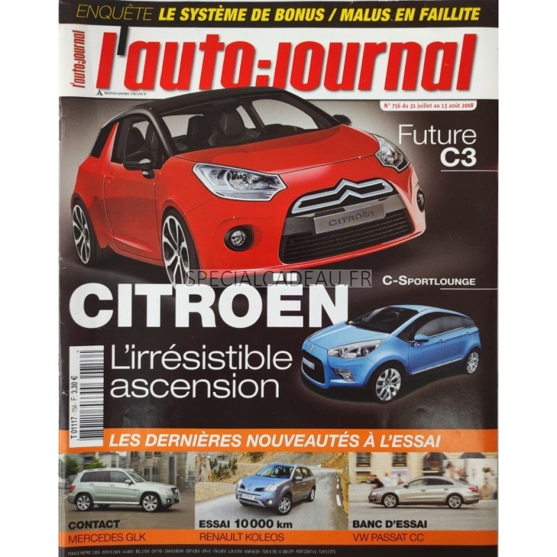 Auto Journal Juillet 2008