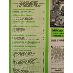 L'Automobile Septembre 1968