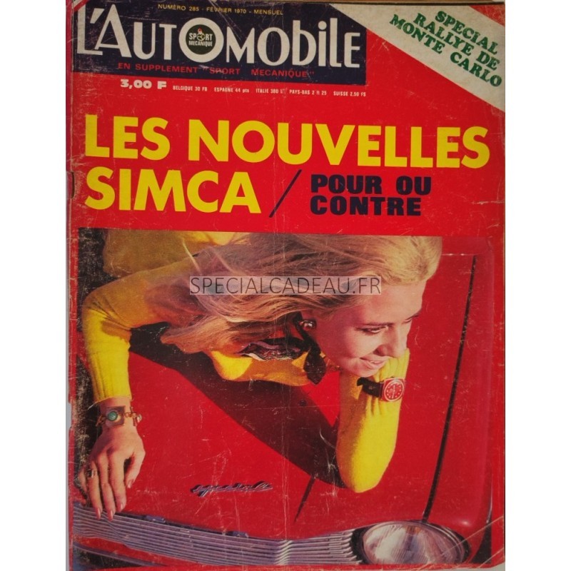 L'Automobile Février 1970