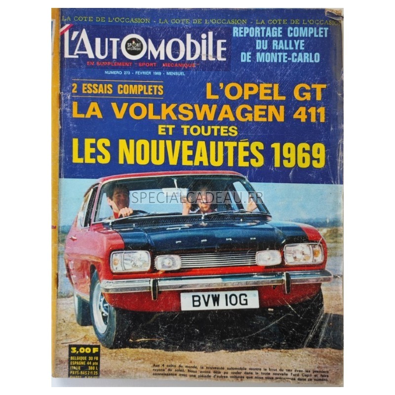 L'Automobile Février 1969