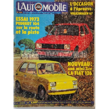 L'Automobile Novembre 1972