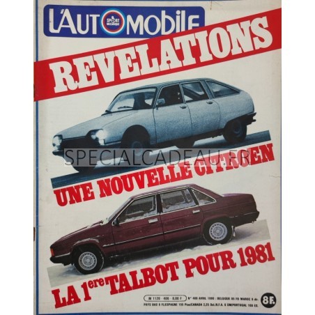 L'Automobile Avril 1980