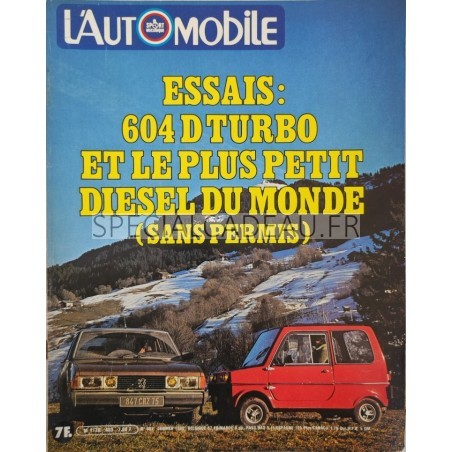 L'Automobile Janvier 1980